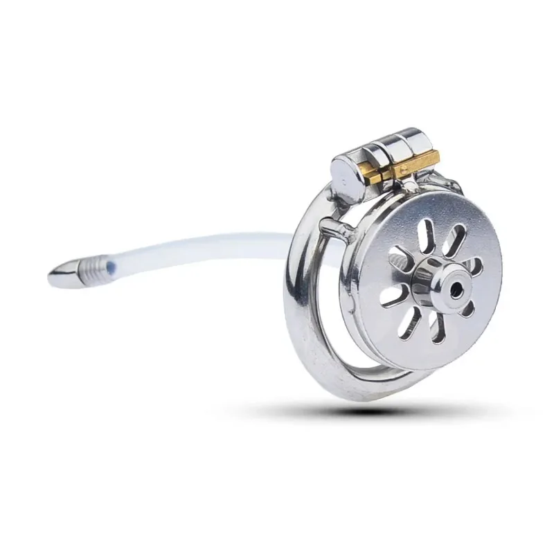 Men Accessories Gadgets - Penis Chastity Cage Urethral Plug Lock
