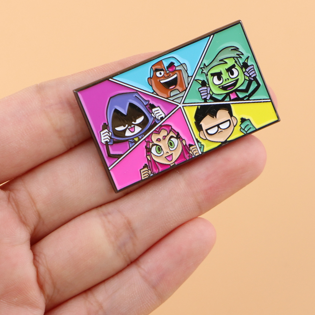 Men Accessories Wholesale - New Teen Heroes Team Enamel Pin