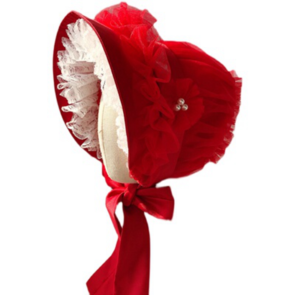 Men'S Victorian Accessories - Elegant Bonnet Cap Vintage Lolita Victorian