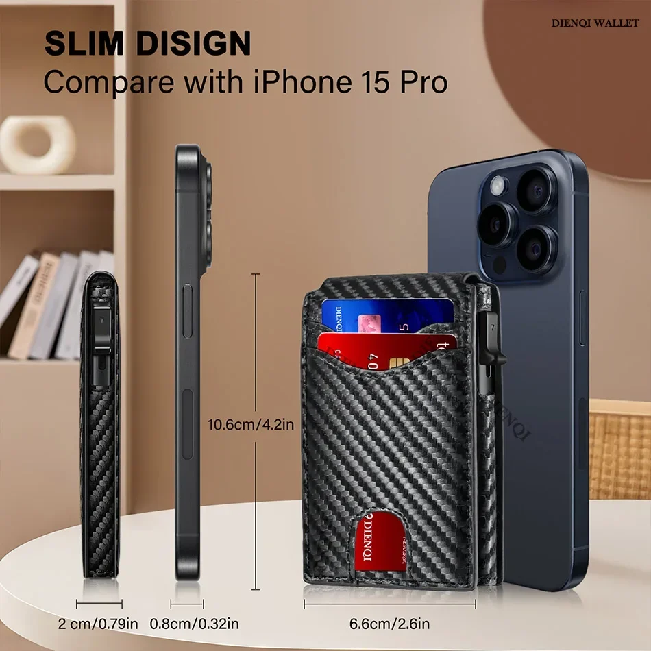 Mens Pop‑Up Money Clips Wallet - Money Clip Slim 评论和价格
