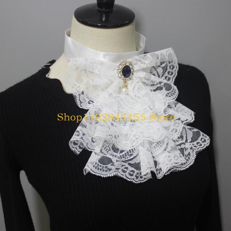 49MC Victorian Unique Lace Nec - Men'S Victorian Accessories 评论和价格