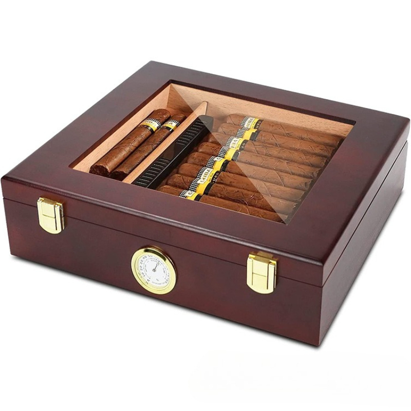 Cigar Humidor Box Cigar Case w - Men Accessories Gadgets 评论和价格