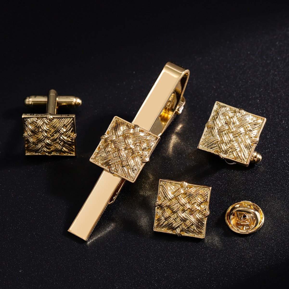 Men's Cufflinks Tie Clip Brooc - Men'S Accessories High End 评论和价格