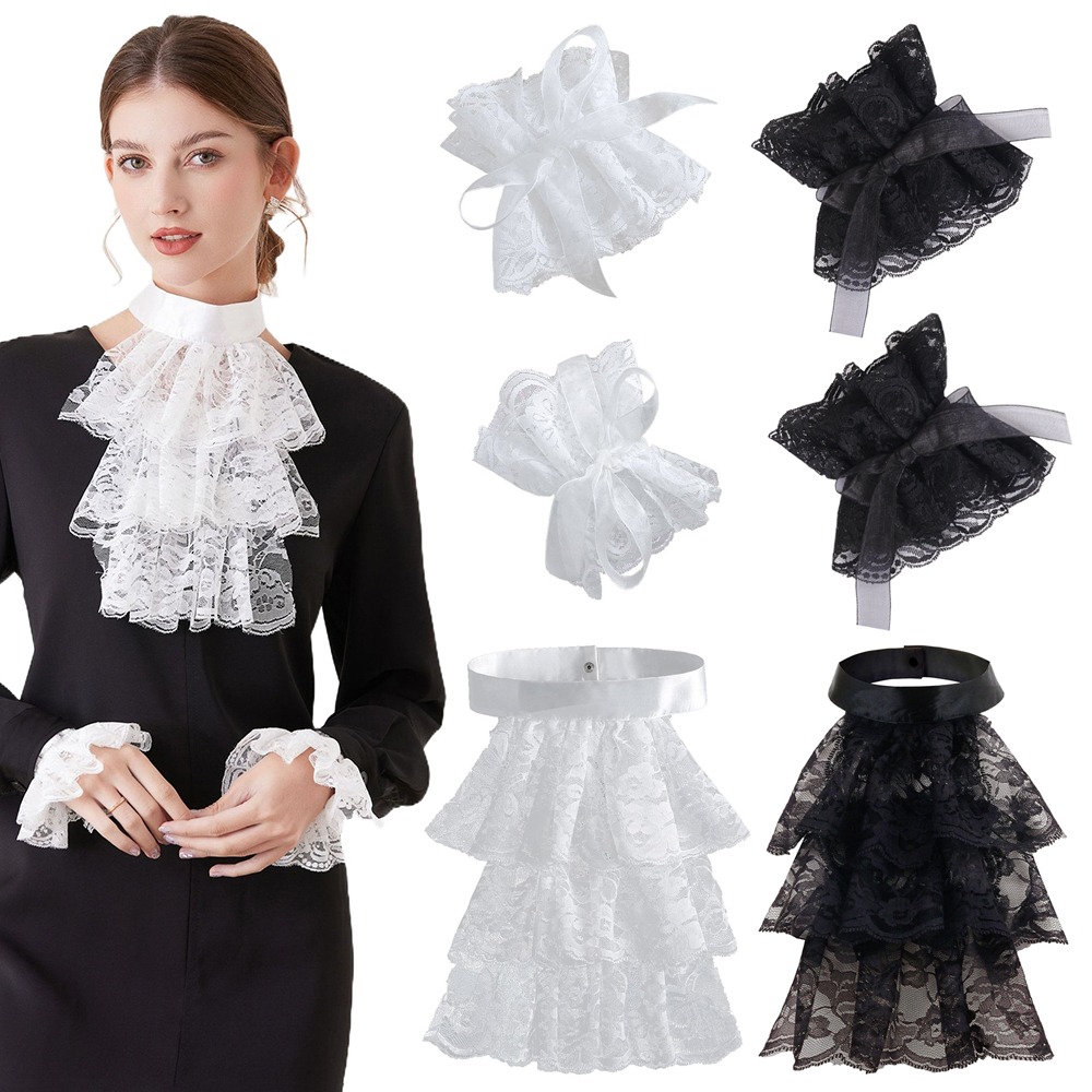 1Pc Fake Collar Victorian Deta - Men'S Victorian Accessories 评论和价格