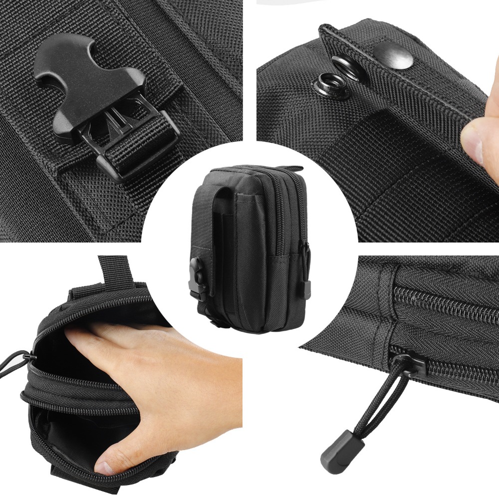 Tactical Waist Pouch Molle Wai - Men Accessories Bag 评论和价格