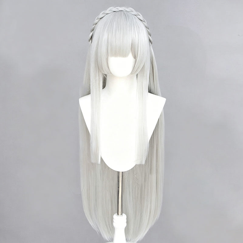 Anime Re:Zero Emilia Cosplay W - Men Accessories Look 评论和价格