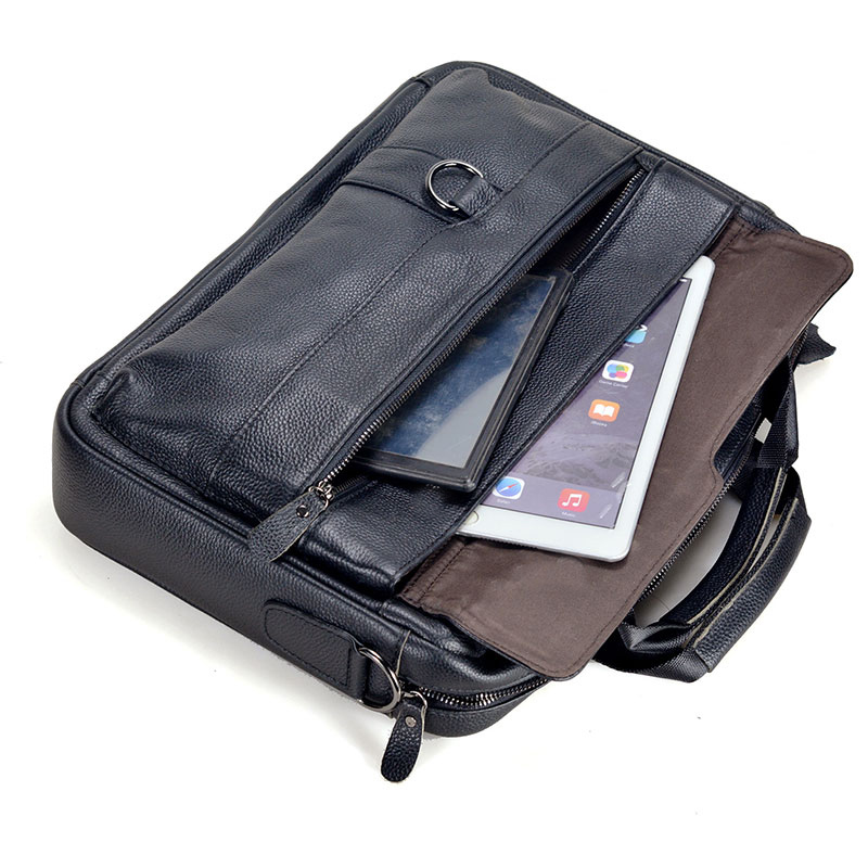 Large Men's Genuine Leather Ha - Men Accessories Bag 评论和价格