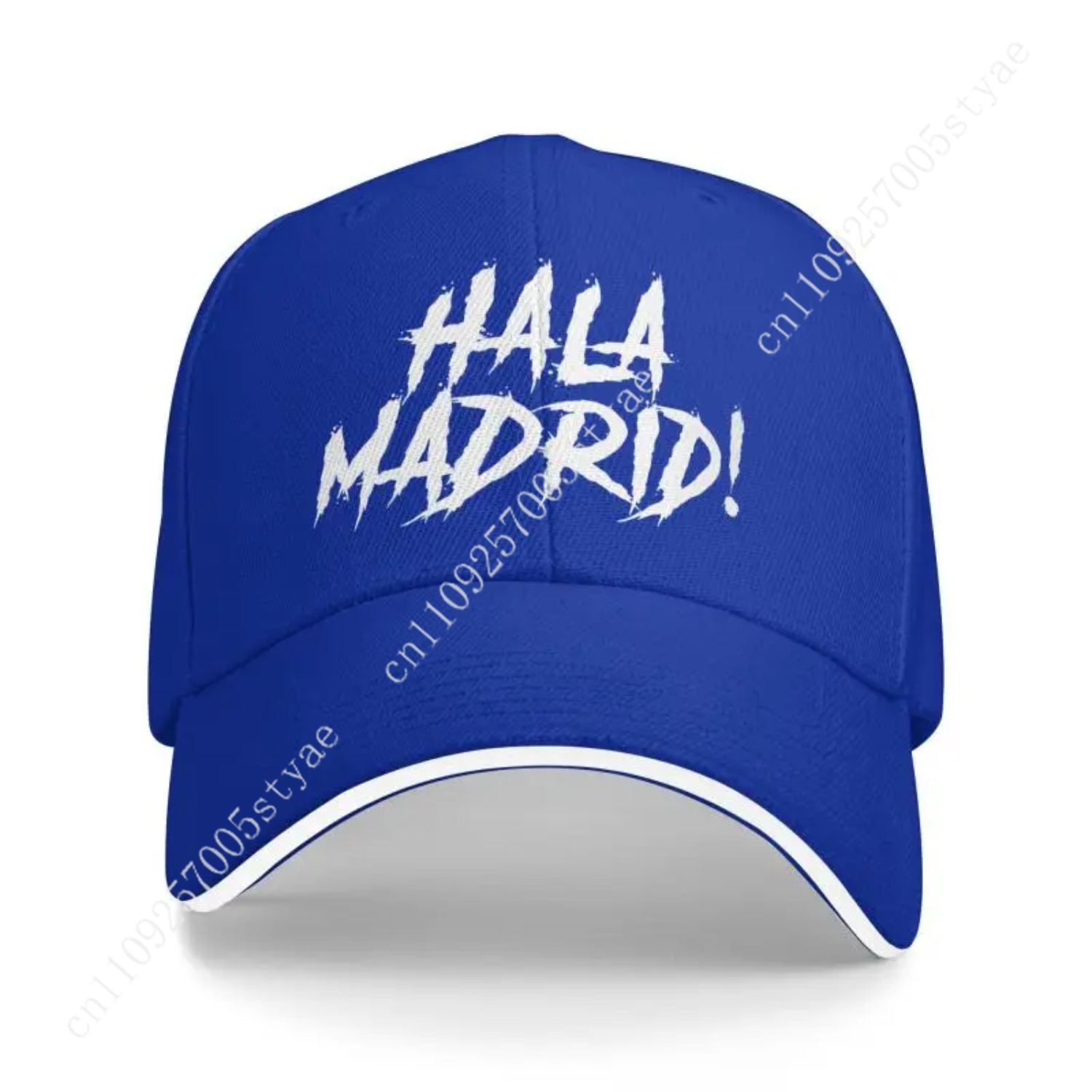 Hala Madrid Letters Print Sand - Hat Snapback Cap 评论和价格