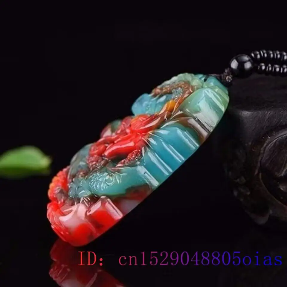 Real Jade Dragon Pendant Neckl - Men Accessories Pendant 评论和价格