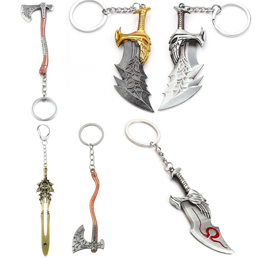 God of War 4 Kratos Sword Keyc - Men Accessories Pendant 评论和价格