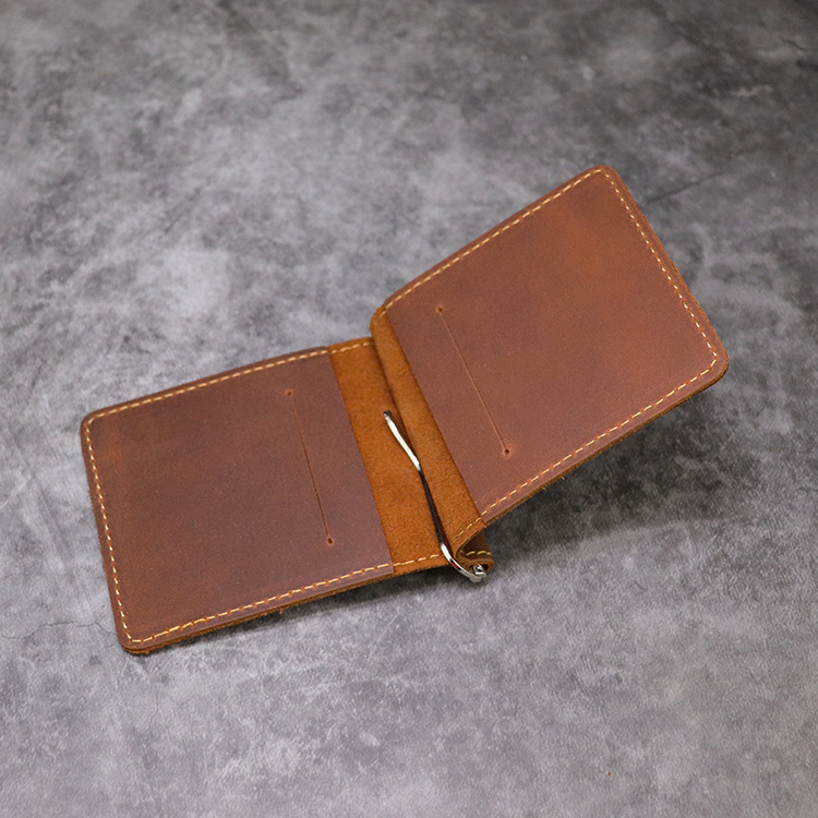 Handmade Genuine Leather Money - Money Clip Slim 评论和价格