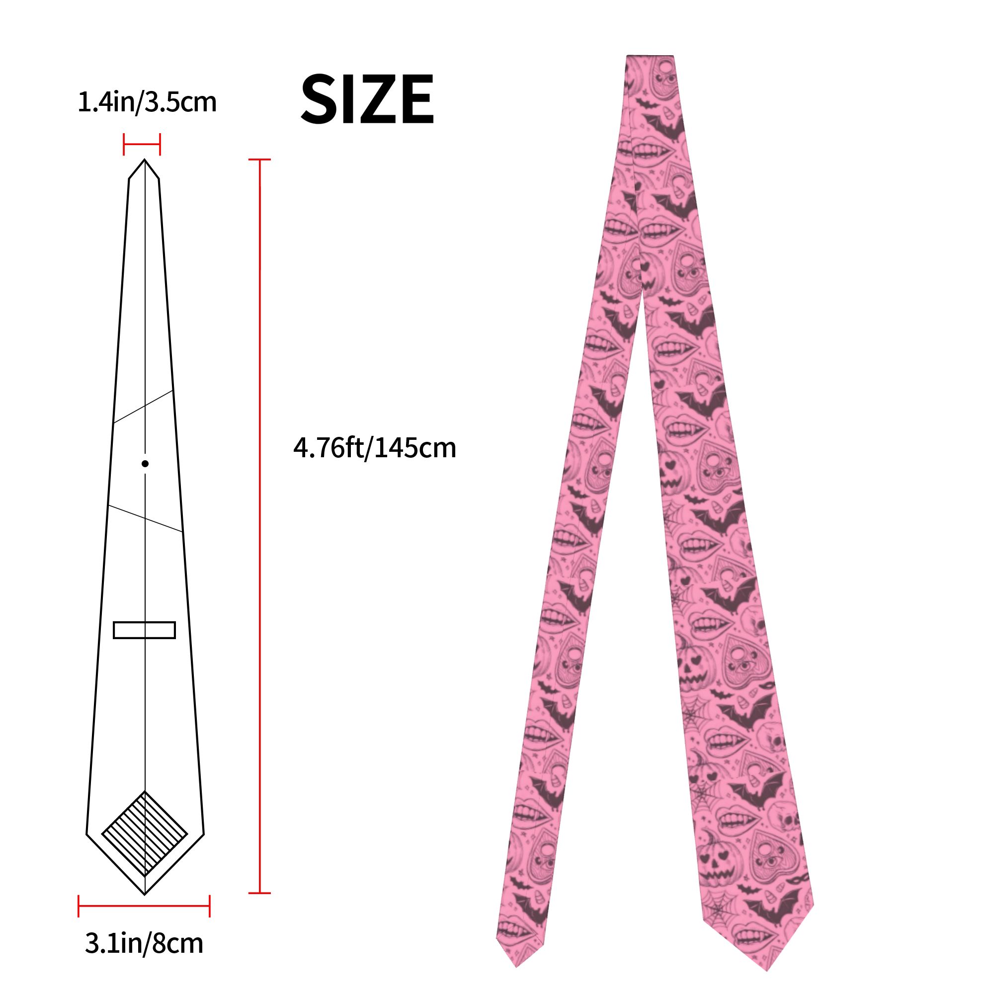 Halloween Gothic Neckties Unis - Men'S Victorian Accessories 评论和价格