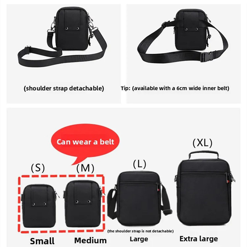 JANGEAR Men Shoulder Bag Casua - Men Accessories Bag 评论和价格