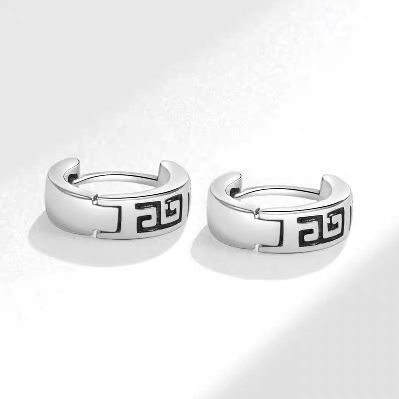 Korean Style Fashionable Silve - Men'S Accessories High End 评论和价格
