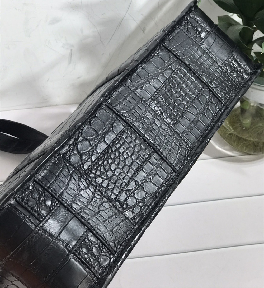 New Crocodile Leather Laptop B - Men Accessories Bag 评论和价格