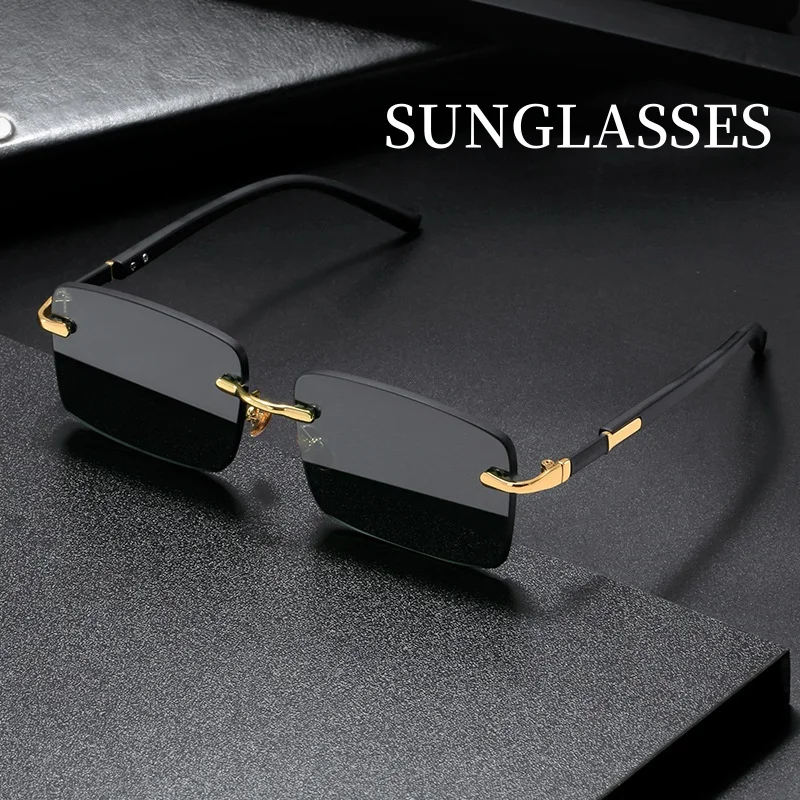 Fashion Rectangle Sunglasses M - Men'S Accessories Glasses 评论和价格