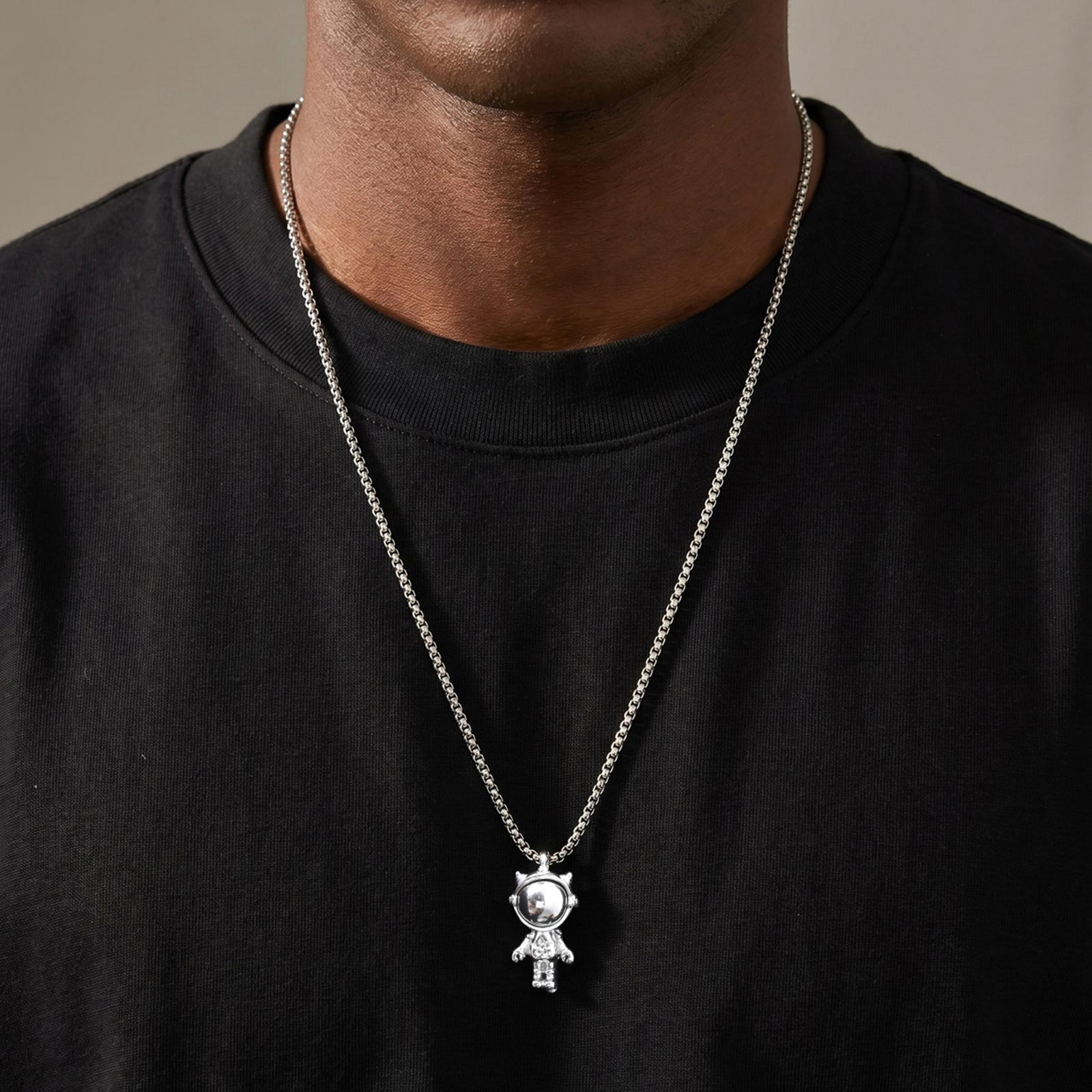 Vnox Stainless Steel Spaceman  - X Men Accessories 评论和价格