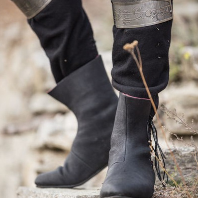 Men's Medieval Leather Shoe Mi - Men'S Victorian Accessories 评论和价格