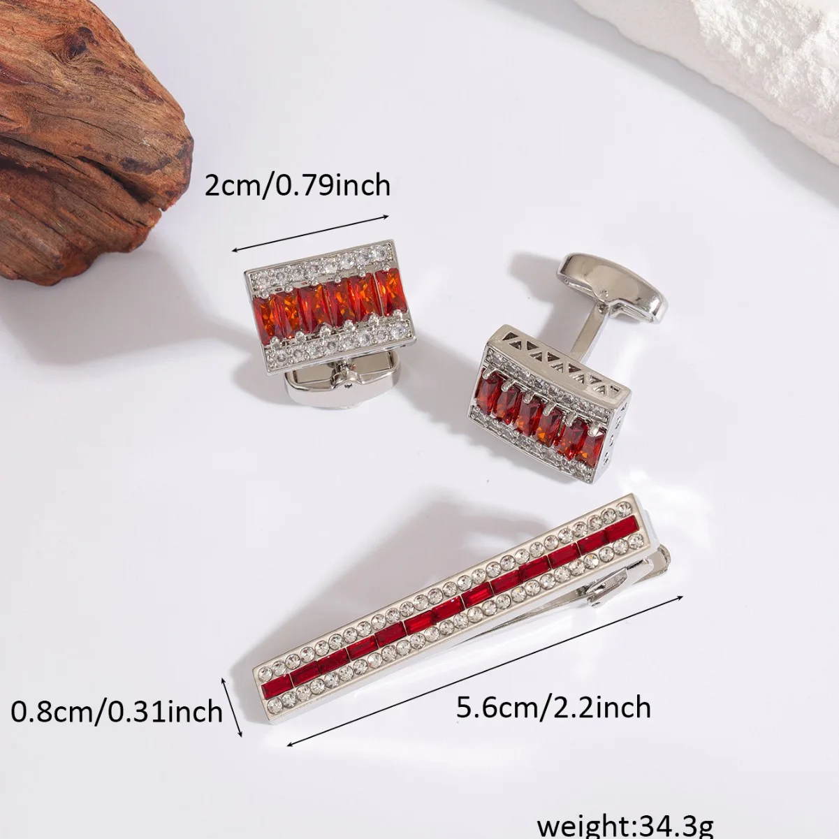 Luxury Rhinestone Tie Clip Fas - Men'S Accessories High End 评论和价格