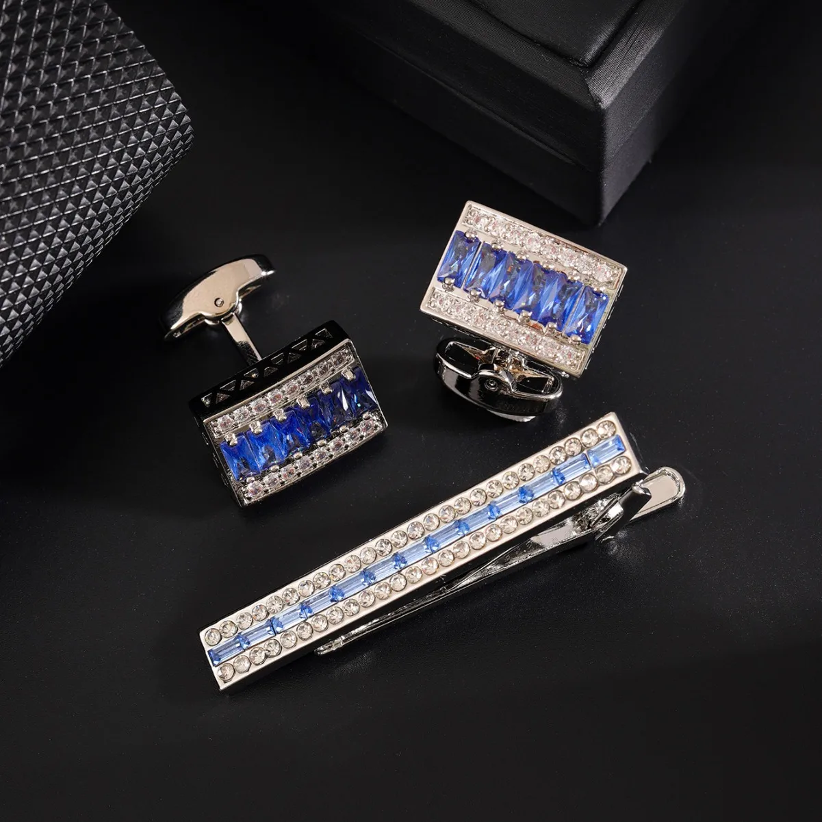 Luxury Rhinestone Tie Clip Fas - Men'S Accessories High End 评论和价格