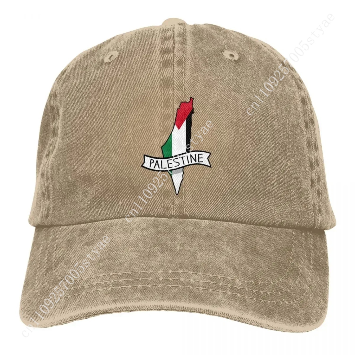 Palestine Flag Map Sticker Bas - Hat Snapback Cap 评论和价格