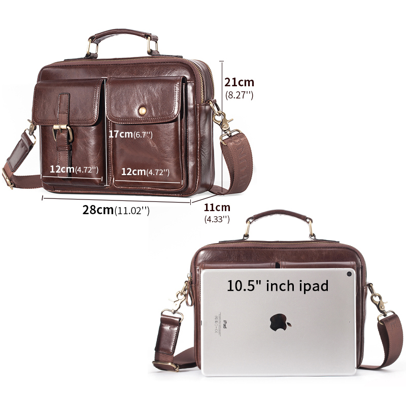 Brand New Cowhide Leather Mess - Men Accessories Bag 评论和价格