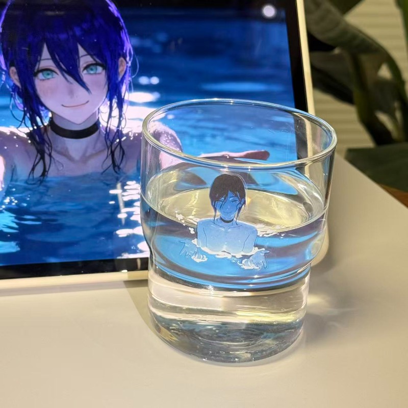 Reze Glass Cup Chainsaw Man Cu - Men Accessories Look 评论和价格