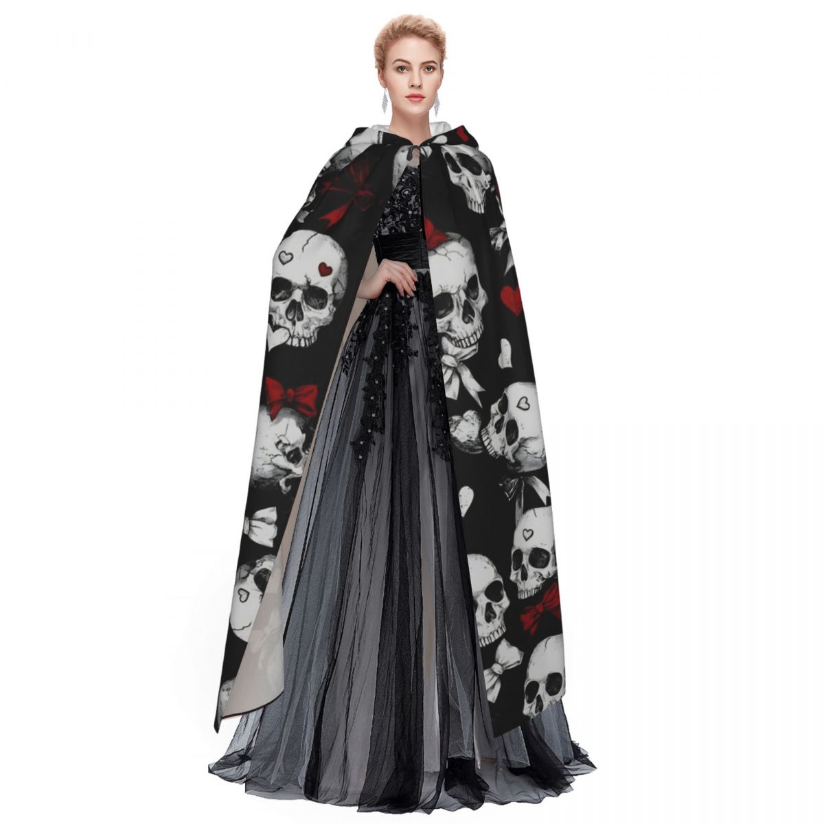 Halloween Gothic Hooded Cloak  - Men'S Victorian Accessories 评论和价格