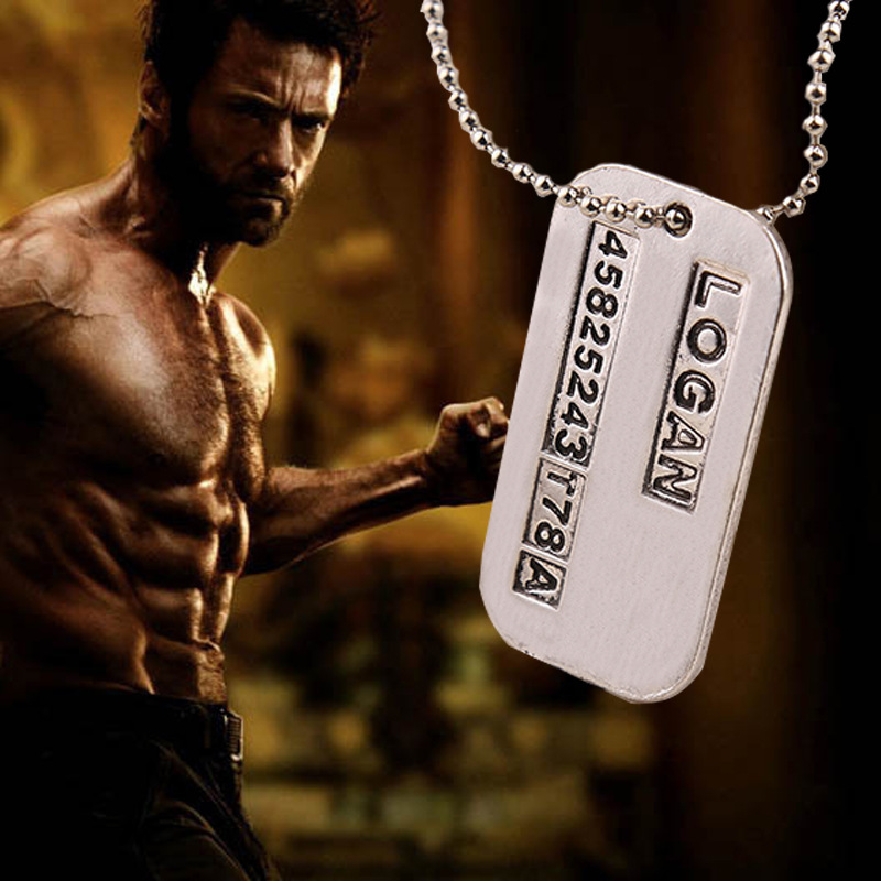 X Men Necklace Logan Hugh Jack - X Men Accessories 评论和价格