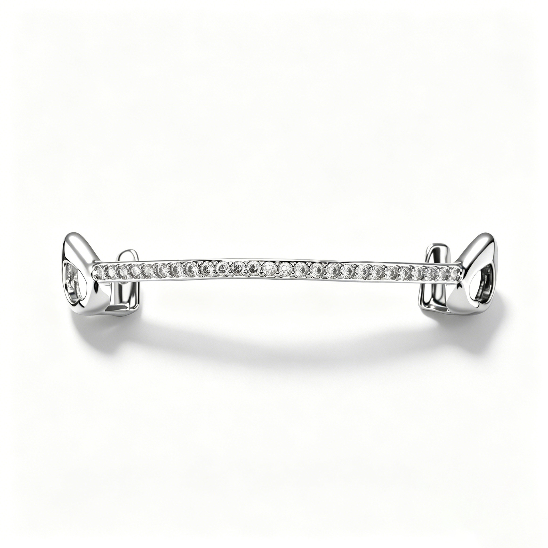 Single Row Wide Long Bar Iced  - Men Accessories Wholesale 评论和价格