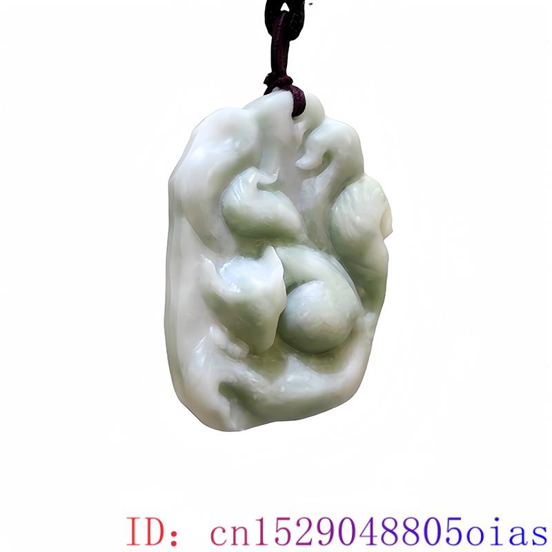 Natural Real Jade Fox Pendant  - Men Accessories Pendant 评论和价格